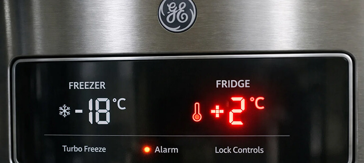 Моргает индикатор температуры на холодильнике Дженерал Электрик