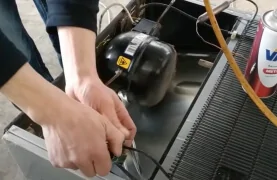 Устранение утечки хладагента